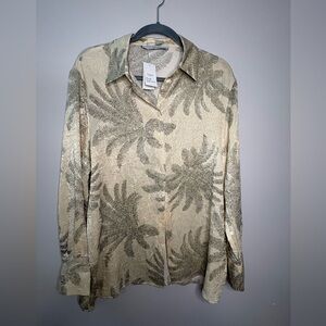 Women’s Primark floral long sleeve -Paula Echevarría collection - NWT- M